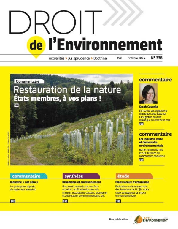 Évaluation environnementale des évolutions de PLU(i) : entre choix stratégiques et enjeux environnementaux